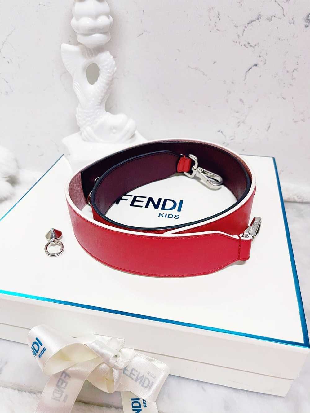 Fendi Authentic FENDI Calfskin Strap You Tri-Colo… - image 2