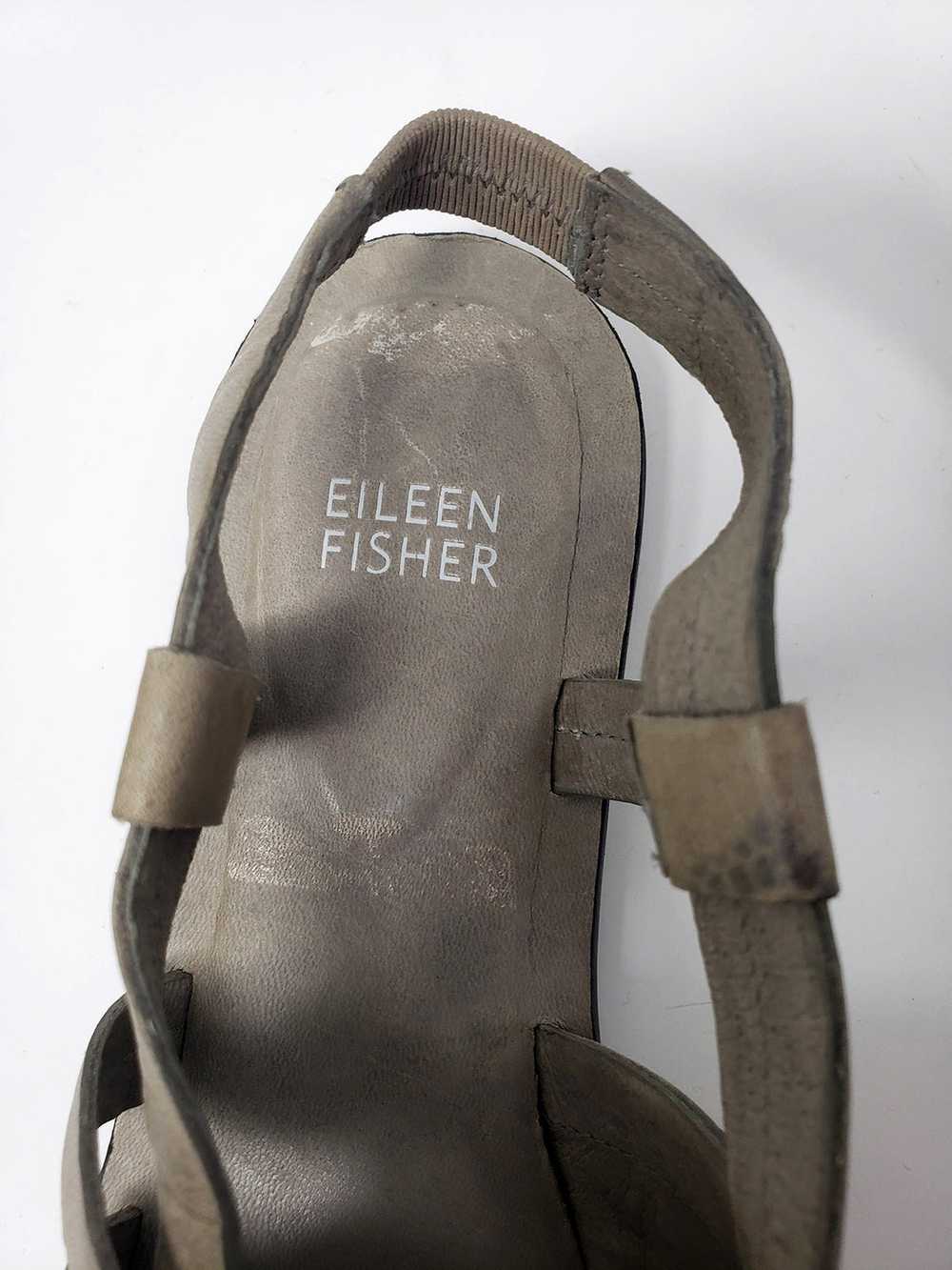 Eileen Fisher Size 8.5 Taupe Sandals NWOB - image 4