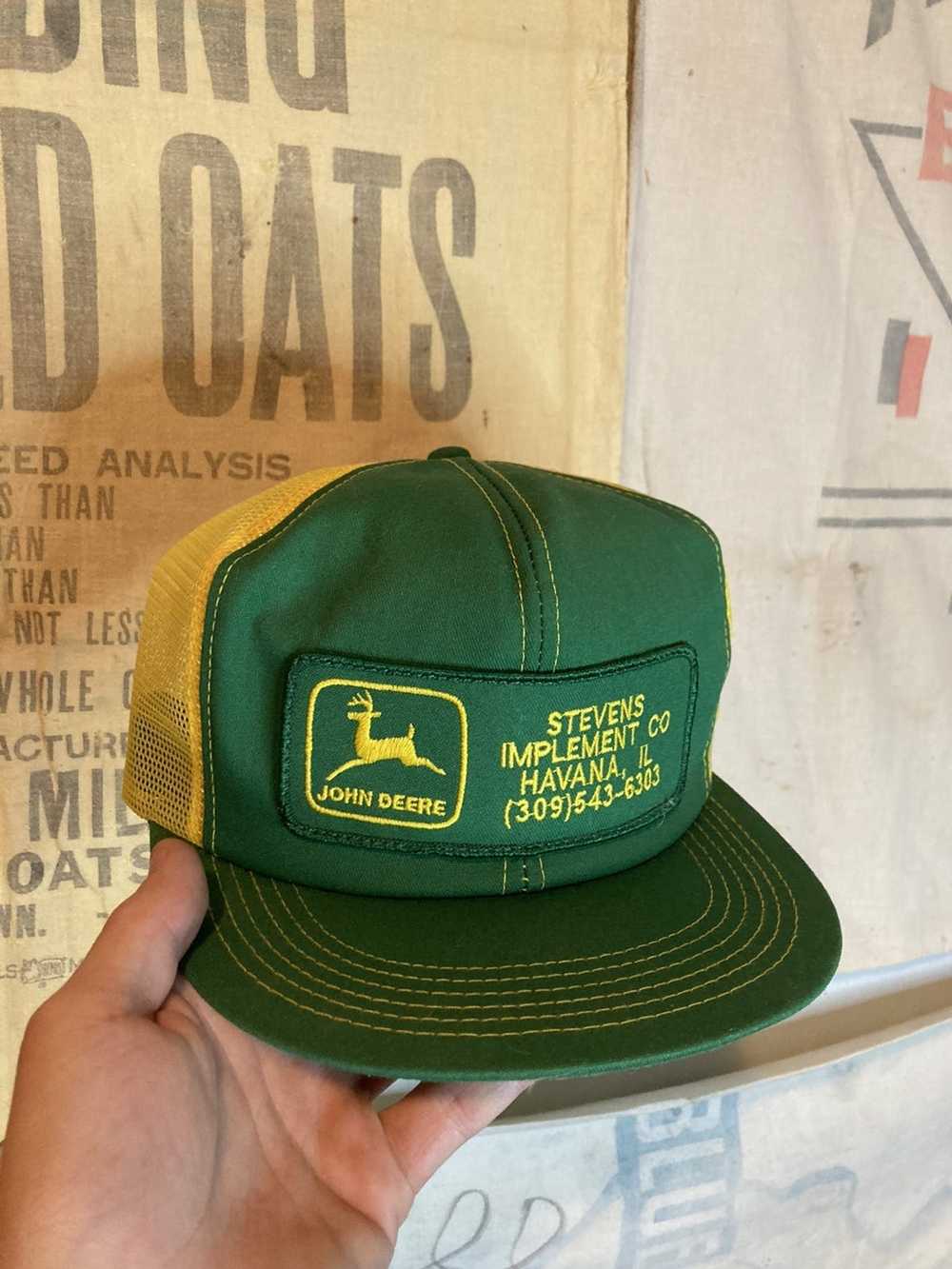 John Deere × Trucker Hat × Vintage Vintage k prod… - image 1