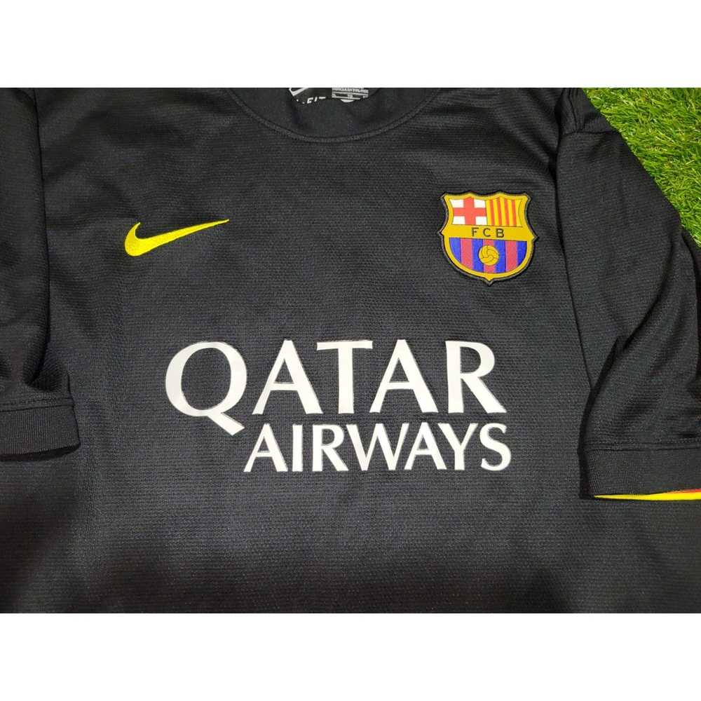 Nike, Shirts, Authentic Nike 272018 Fc Barcelona Lionel Messi Soccer  Jersey Size Mens Small