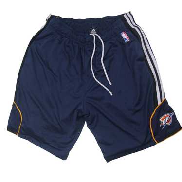 OKC Thunder Warm Up Pants 3XL -2 Plus 2 Team Issued Adidas NBA Extra-Long  Snap