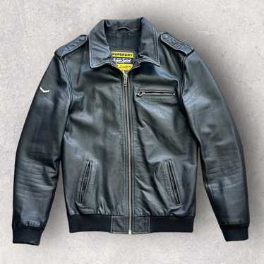 Superdry endurance clearance speed leather jacket