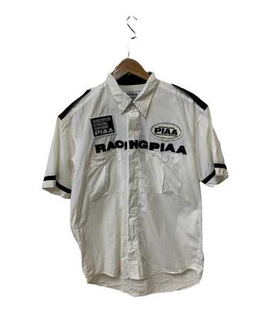 Racing × Vintage PIAA RACING MOTORSPORTS BUTTON UP