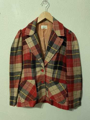 Vintage Catton Candy 70s 80s Plaid button front Oxford // (HT2362) – Hey  Tiger