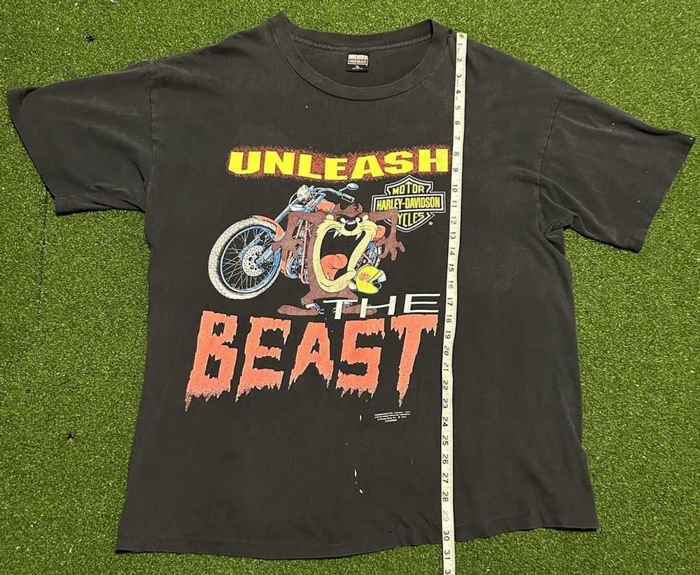 Harley Davidson × Vintage 1992 Taz “UNLEASH THE BEAST… - Gem