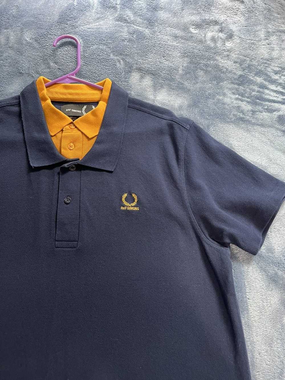 Fred Perry × Raf Simons Double collar polo shirt - image 2