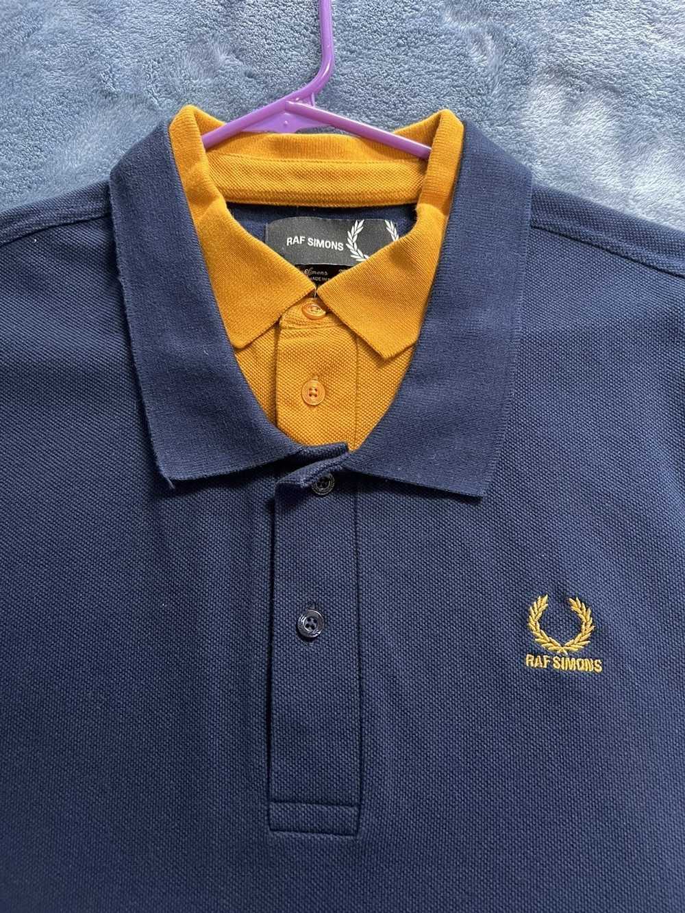 Fred Perry × Raf Simons Double collar polo shirt - image 3