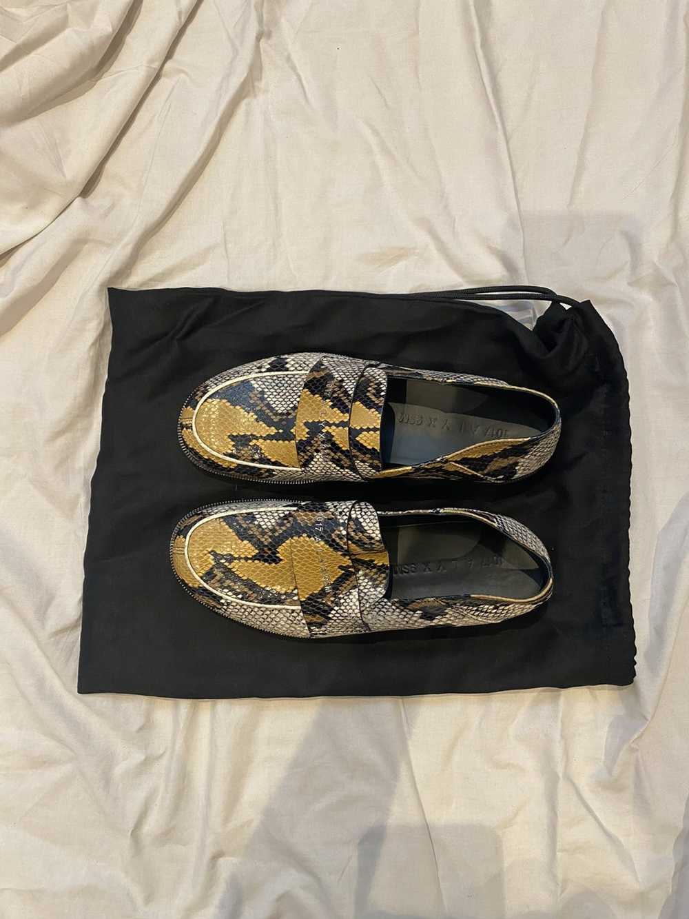 1017 ALYX 9SM Alyx snakeskin loafers - image 3