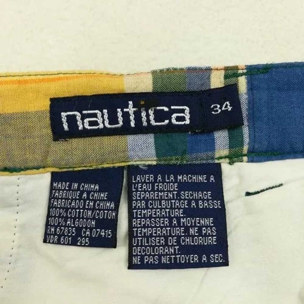Nautica × Vintage Vintage 90s Nautica Shorts Patc… - image 3