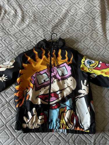Members Only x Nickelodeon Rugrats Allover Print Bomber Puffer