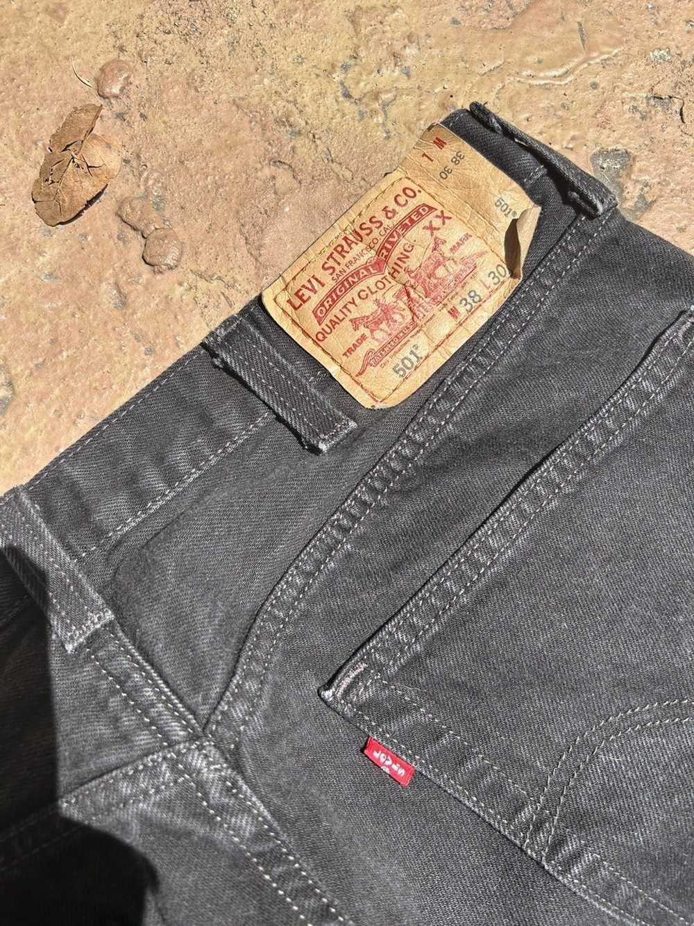 Levi's × Vintage 00’s Levi’s 501 Black ButtonFly … - image 3