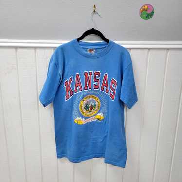 Vintage Vintage Rare 1980s Kansas University Seal… - image 1