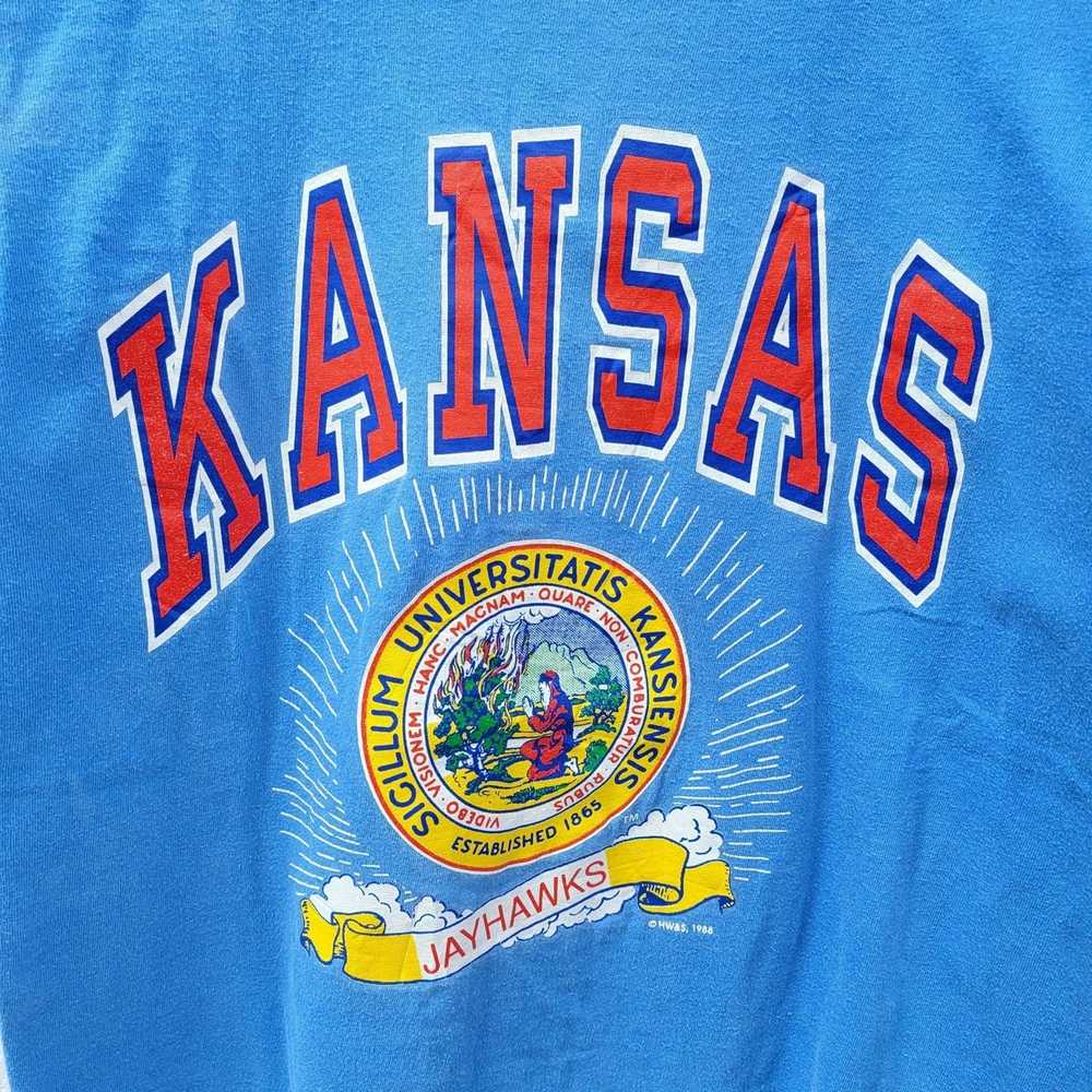 Vintage Vintage Rare 1980s Kansas University Seal… - image 2