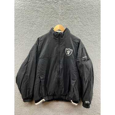 Vintage 1993 LA Raiders Chalk Line Satin Bomber Jacket Boys Size 4 NWA Eazy  E