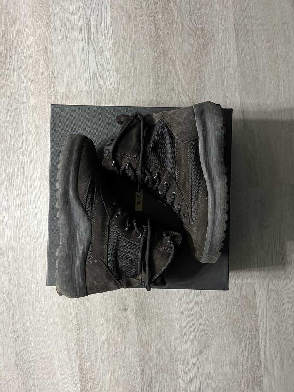 Yeezy Season Season 5 Combat Boots in Oil Brown - image 2