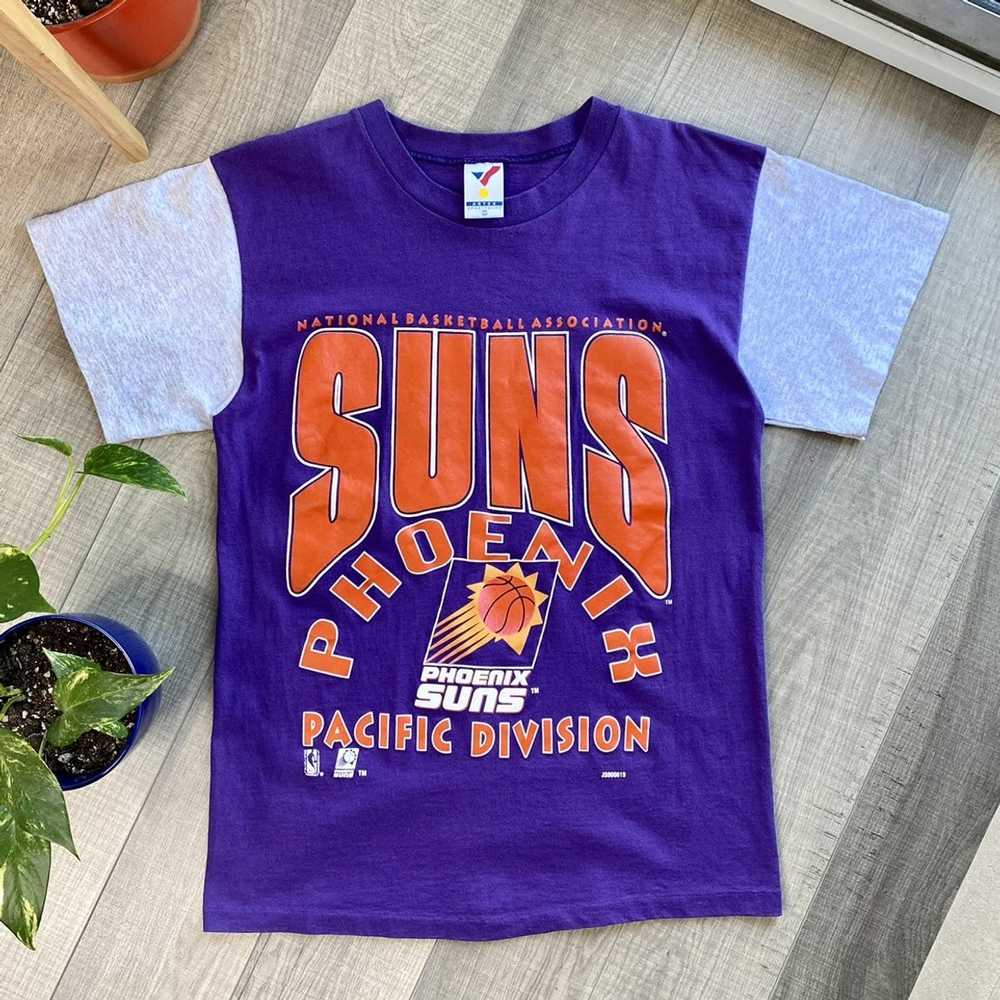 NBA × Tee × Vintage Vintage 90s Phoenix Suns Tee - image 1