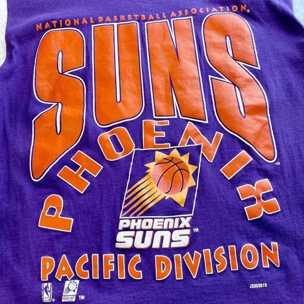 NBA × Tee × Vintage Vintage 90s Phoenix Suns Tee - image 3