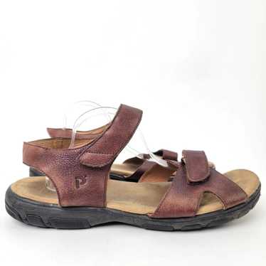 Designer Propet Bown Leather Fisherman Sandals - … - image 1