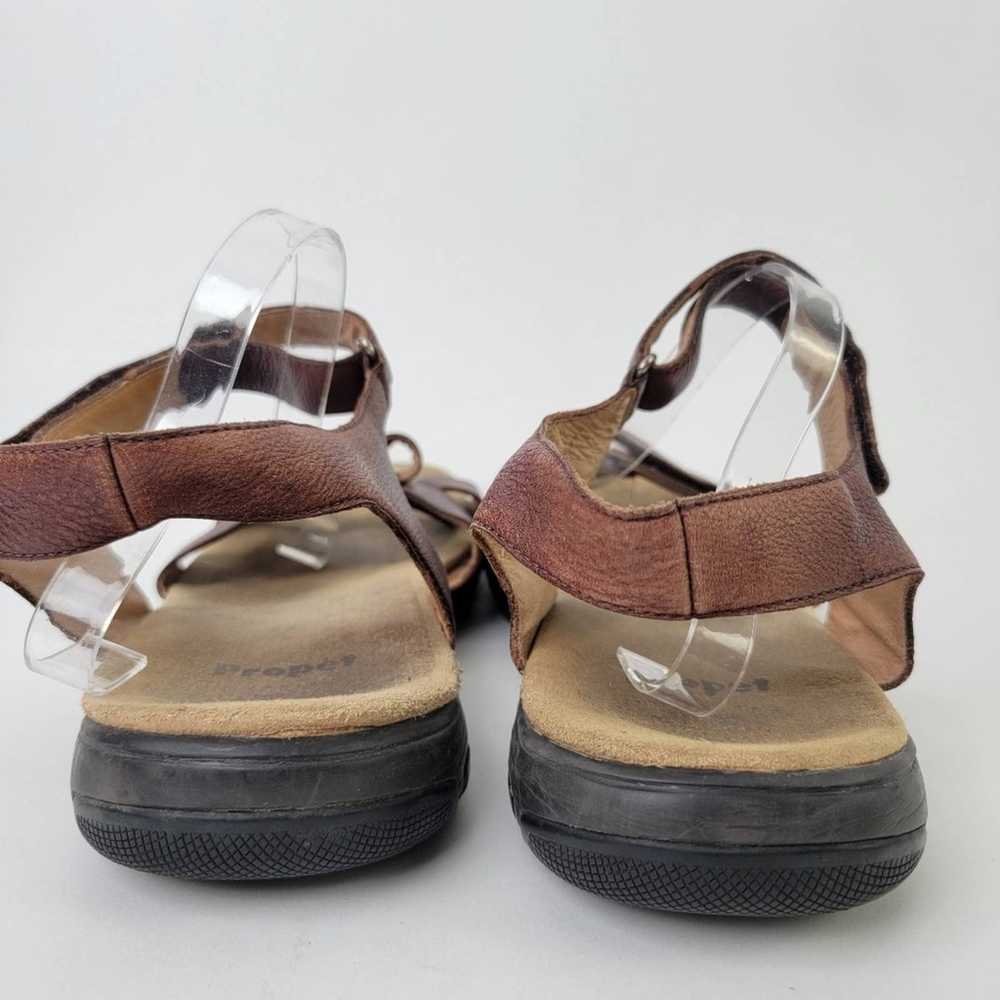 Designer Propet Bown Leather Fisherman Sandals - … - image 4