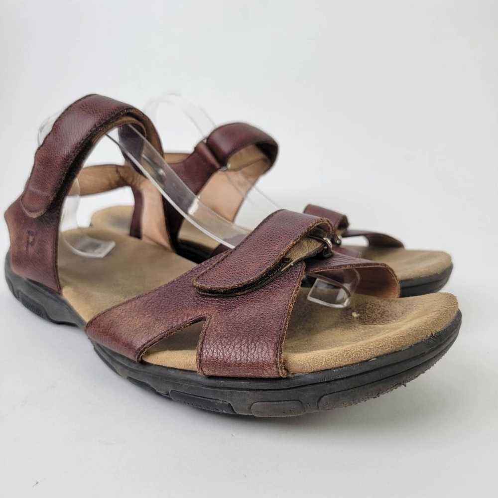 Designer Propet Bown Leather Fisherman Sandals - … - image 5