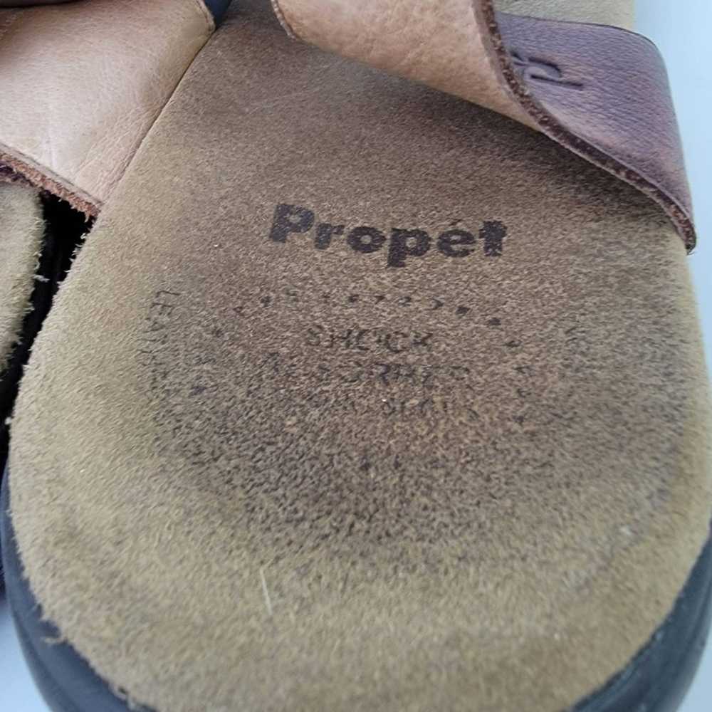 Designer Propet Bown Leather Fisherman Sandals - … - image 7