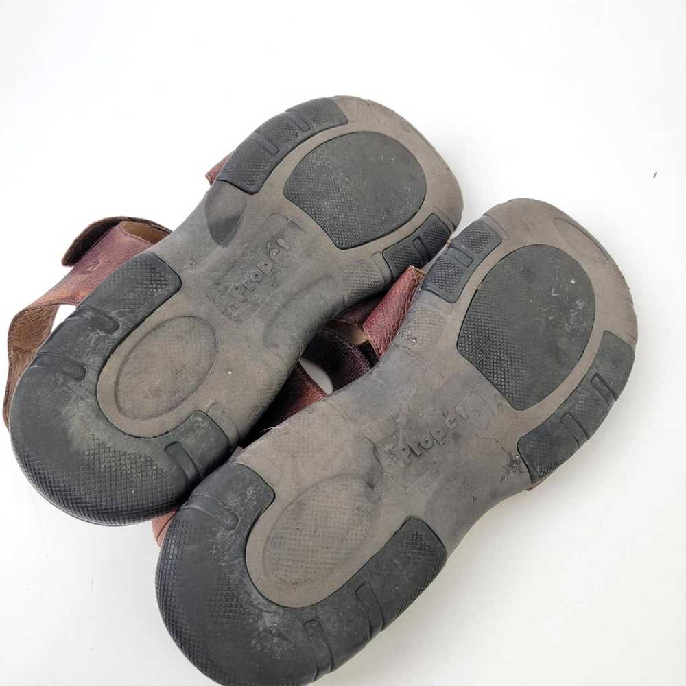 Designer Propet Bown Leather Fisherman Sandals - … - image 8