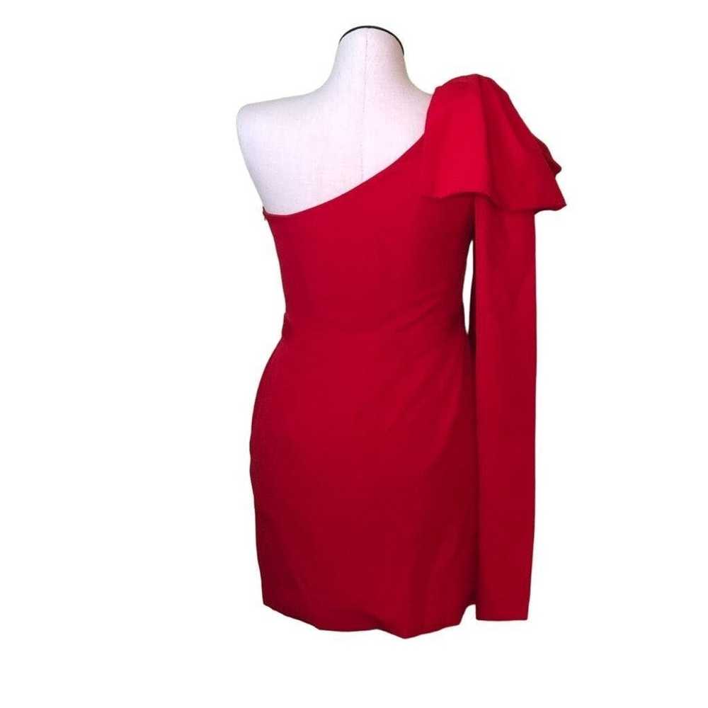 Unkwn $795 TOCCIN X RTR Women's Red One Shoulder … - image 2