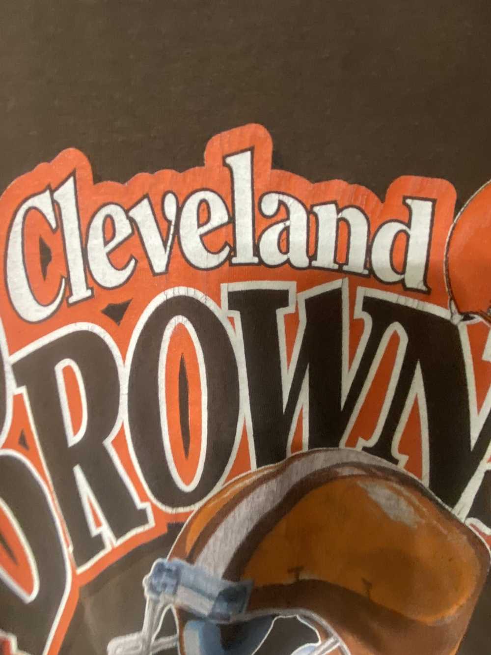 NFL × Vintage XL 90s Vintage Cleveland Browns Tee - image 4