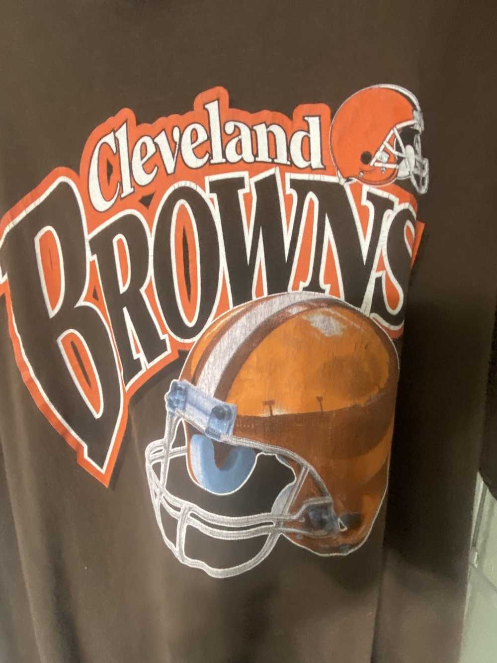 NFL × Vintage XL 90s Vintage Cleveland Browns Tee - image 5