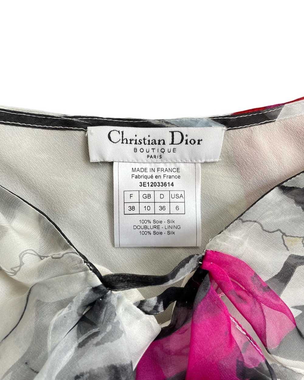 Dior Dior SS2003 silk dress - image 5