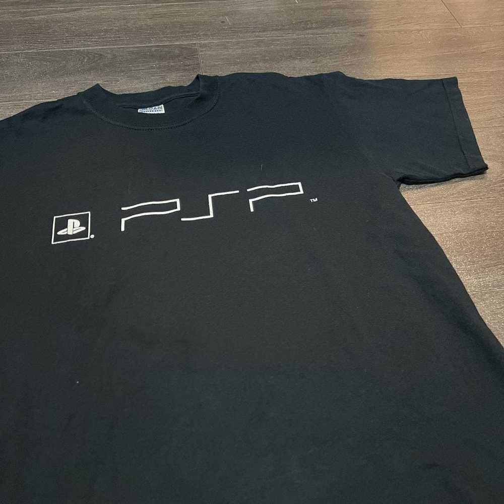 Playstation × Vintage vintage Sony PSP t shirt fr… - image 2