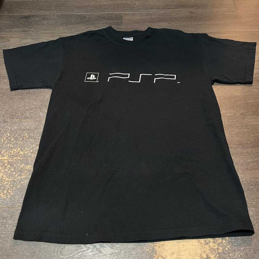 Playstation × Vintage vintage Sony PSP t shirt fr… - image 3