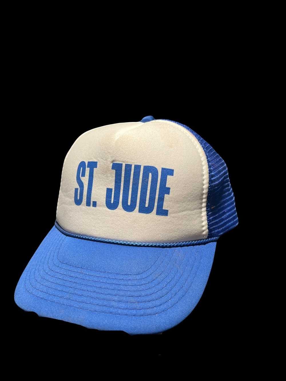 Trucker Hat × Vintage ST. JUDE TRUCKER HAT - image 1