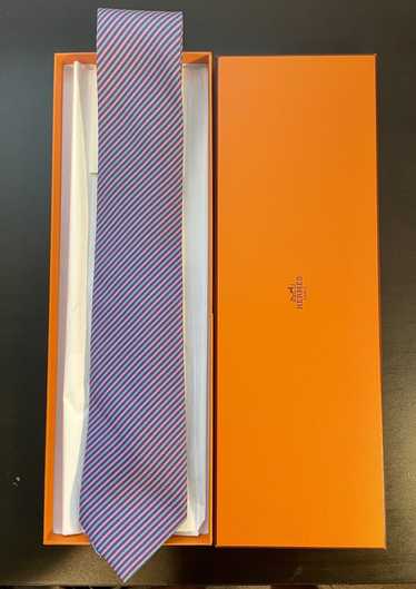 Hermes 🔥🔥 Hermes Cravat Mini Jack Silk Twill Tie