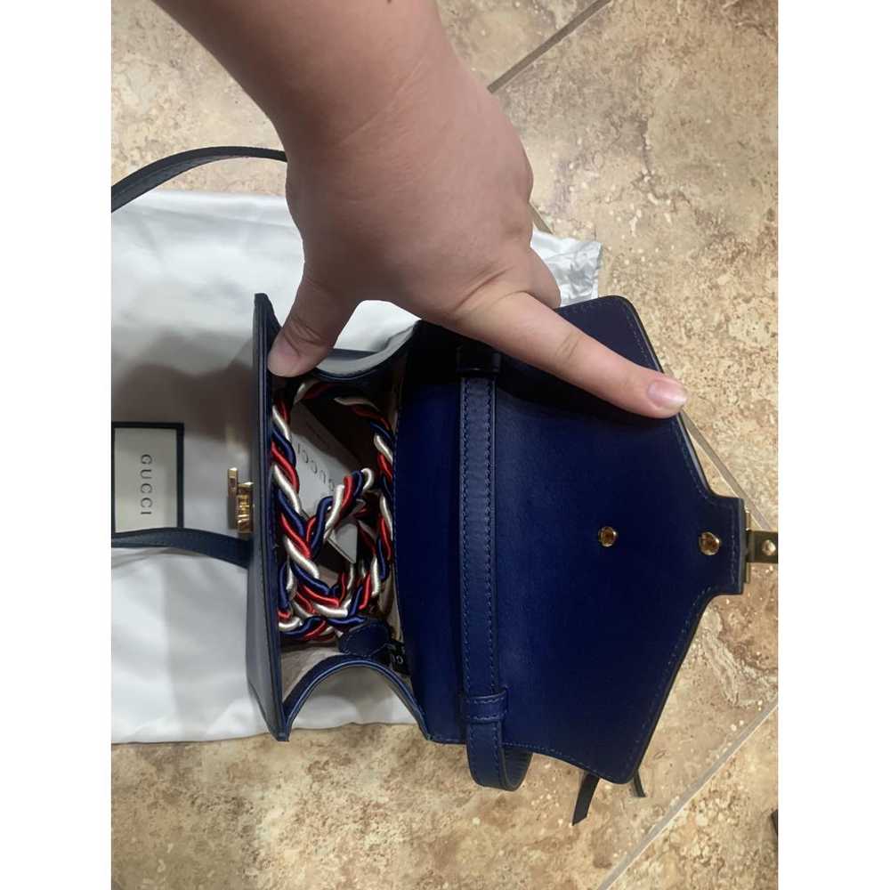 Gucci Sylvie Top Handle leather handbag - image 9