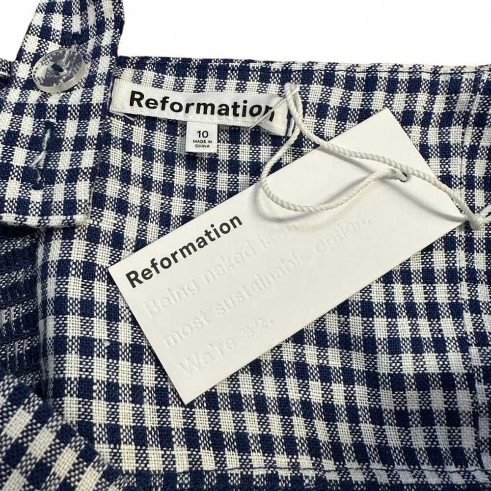 Reformation Linen mini dress - image 5