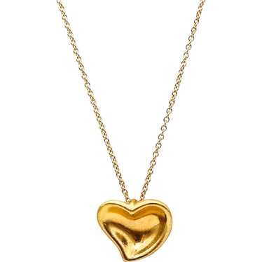 Tiffany & Co. 1980 Elsa Peretti Heart Necklace In… - image 1
