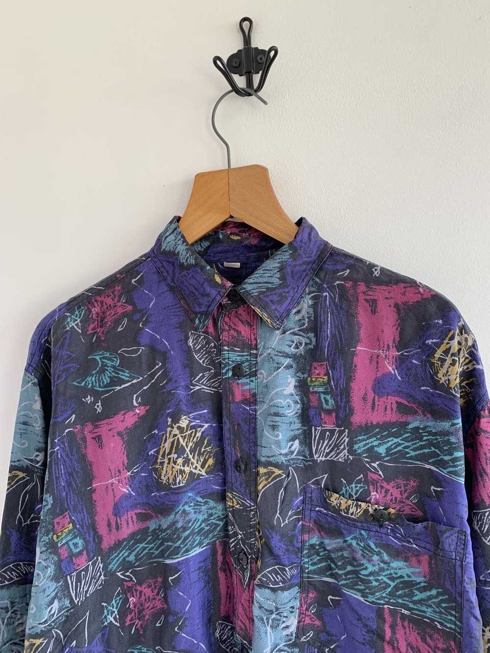 Hawaiian Shirt × Japanese Brand × Streetwear Vint… - image 2