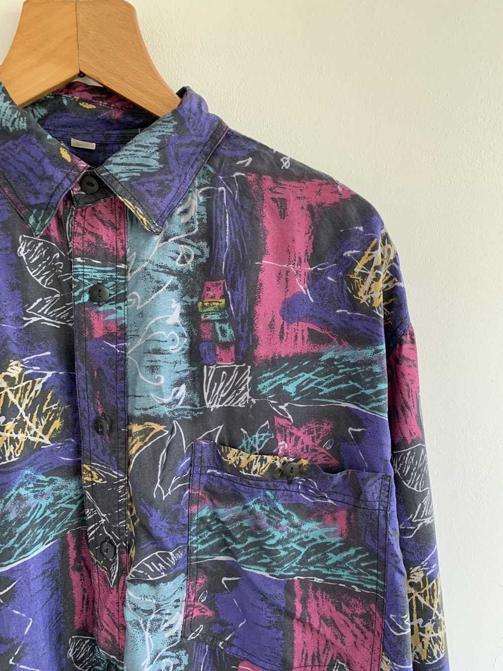 Hawaiian Shirt × Japanese Brand × Streetwear Vint… - image 4