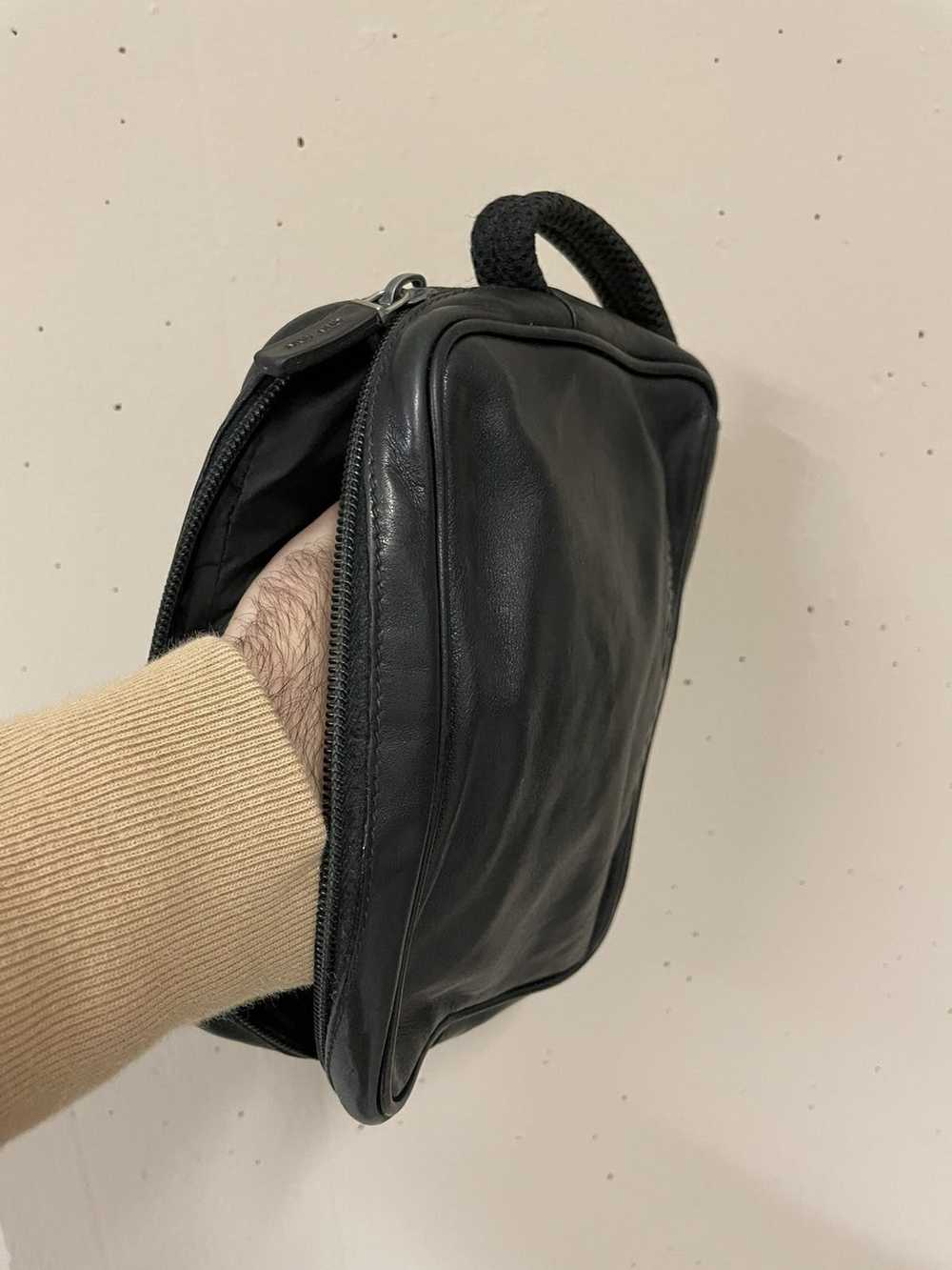 Miu Miu × Prada 1999 Small mini leather hand poch… - image 4