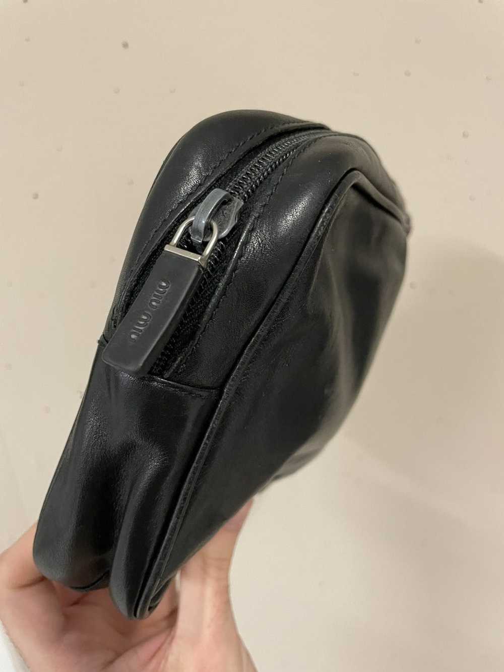Miu Miu × Prada 1999 Small mini leather hand poch… - image 7