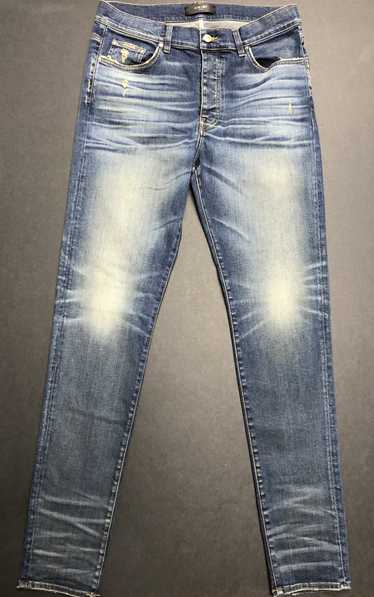 Amiri Indigo Stack Jeans