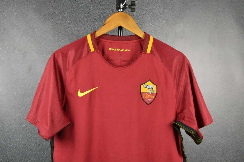 Nike × Soccer Jersey AS Roma 2017 home soccer jer… - image 3