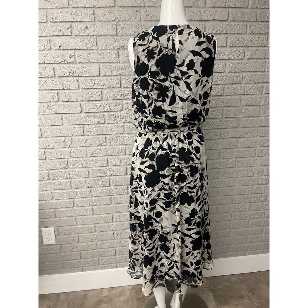 Other MSK Floral Sleeveless Cowl Neck Midi Dress … - image 2