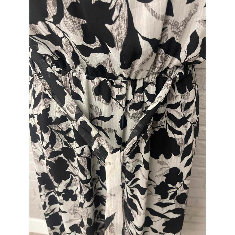 Other MSK Floral Sleeveless Cowl Neck Midi Dress … - image 6