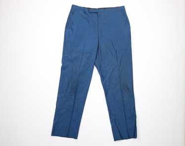 30S-40S VTG SIR by Botany Mens Blue Gab Button Fly Slacks Pants