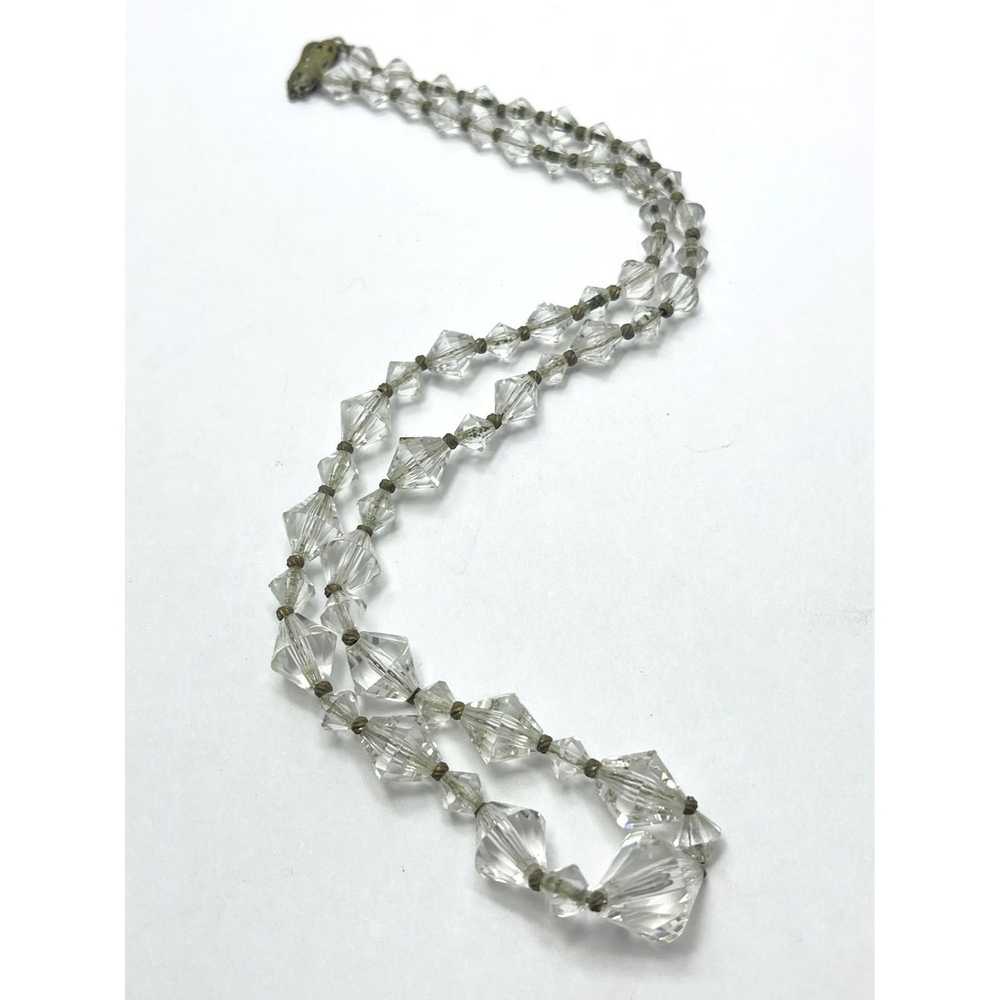Vintage Estate Vintage Crystal Necklace - image 2