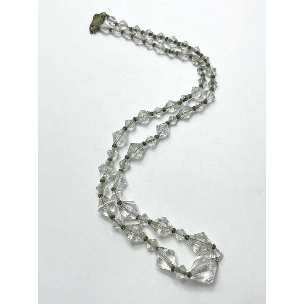 Vintage Estate Vintage Crystal Necklace - image 3