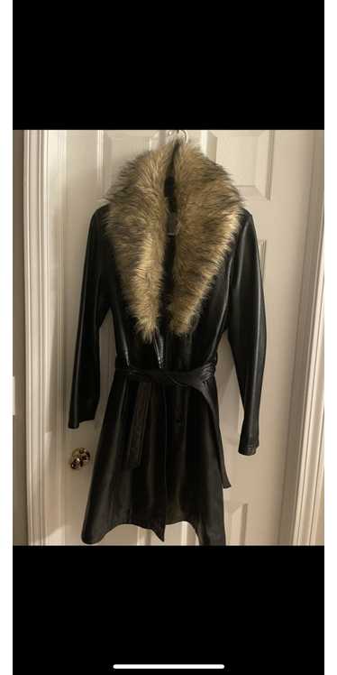 Wilsons Leather Wilson’s Leather Faux Fur Trench C