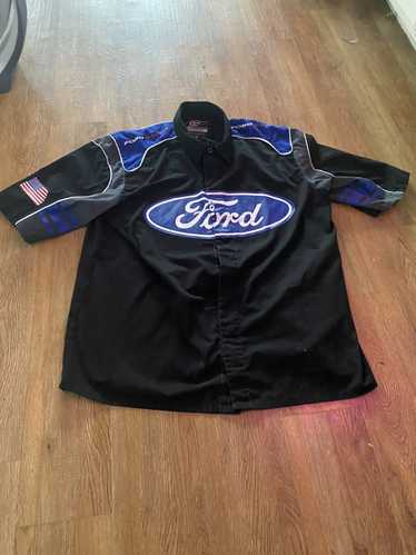 Ford Racing × Jh Design Ford racing button up